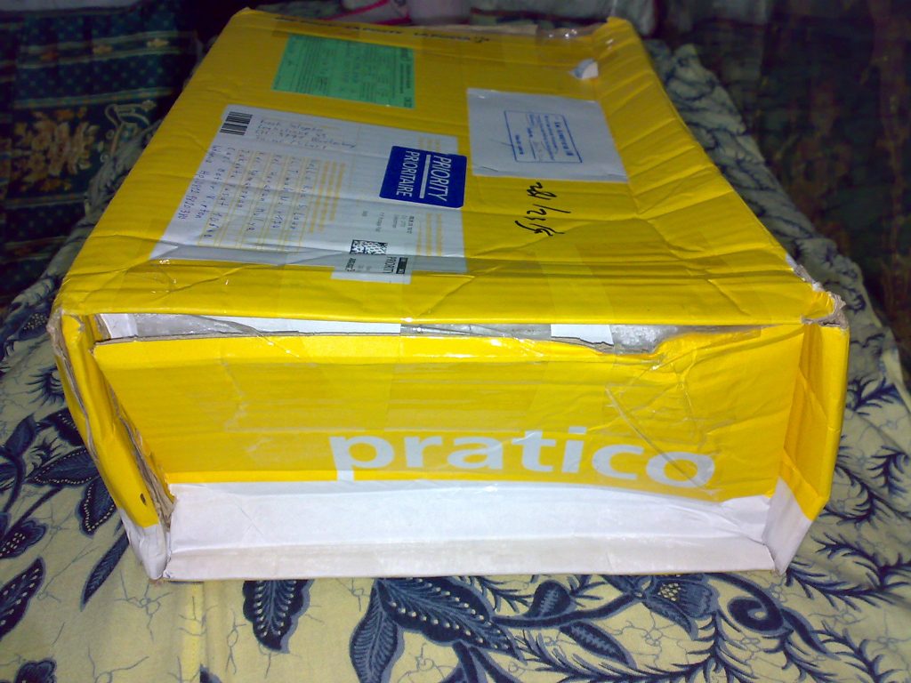 Akhirnya datang juga Paket I dari Switzerland