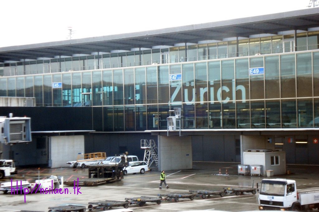 Tersesat di Bandara Zurich