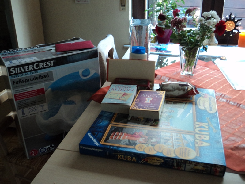 Inilah hadiah-hadiah yang saya terima