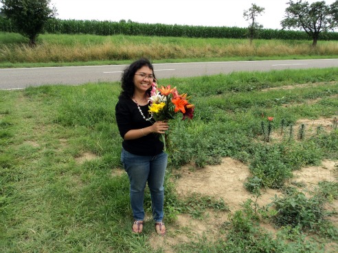 Asyiknya Beli Bunga Petik langsung dari Kebunnya