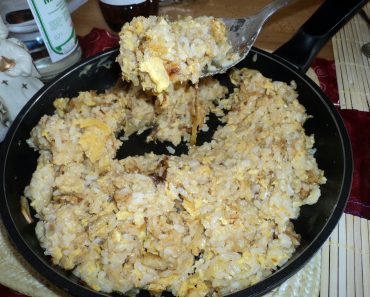 Risoto Spesial Telur dan Ikan