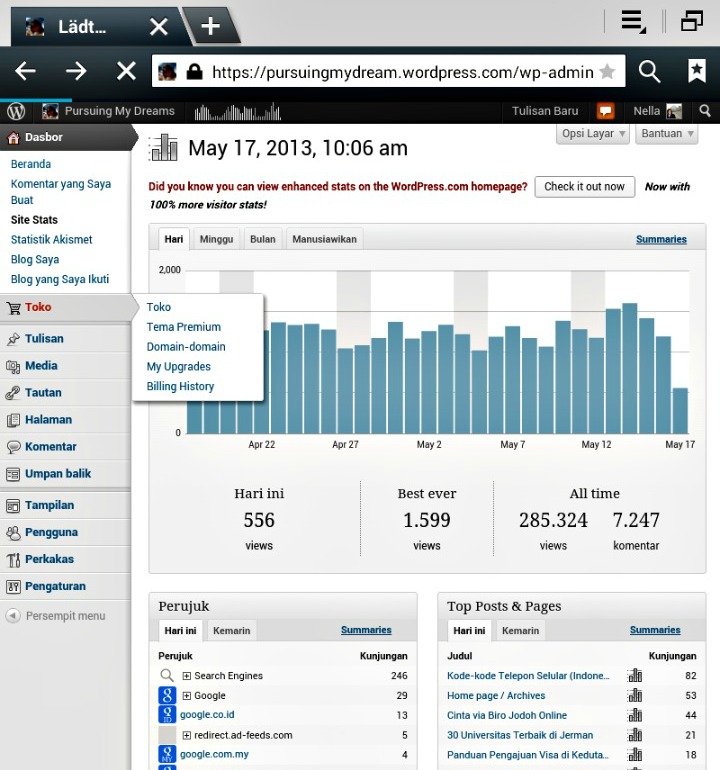 Cara Membeli Domain di Toko WordPress