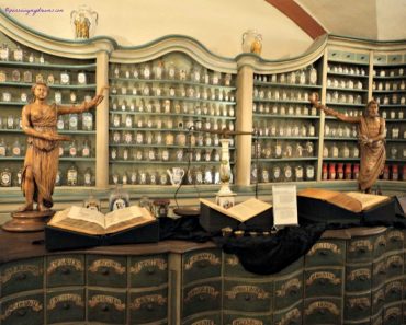 Museum Farmasi Jerman di kastil Heidelberg
