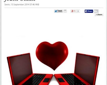 Mejeng di koran online