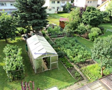 Model Kebun Impian saya, dilengkapi greenhouse