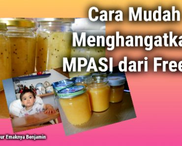 Cara Mudah Menghangatkan MPASI dari Freezer