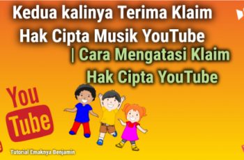 Kedua kalinya Terima Klaim Hak Cipta Musik Youtube