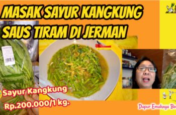 Masak Sayur kangkung yang Enak dengan Saus Tiram